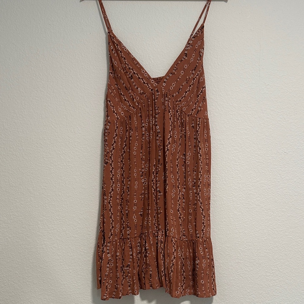 BE COOL Terracotta Floral Dress